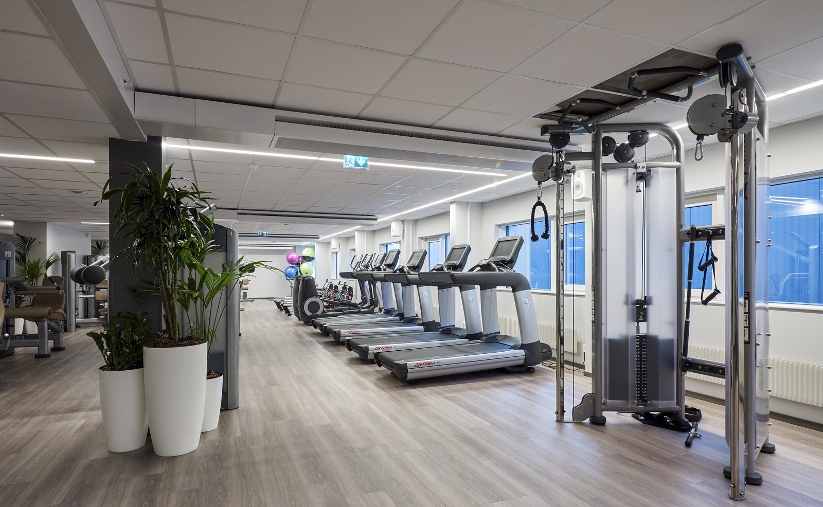 Image of the gym of the hotel