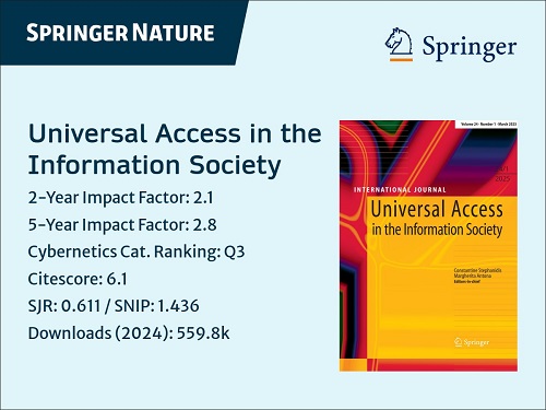 Universal Access in the Information Society Journal