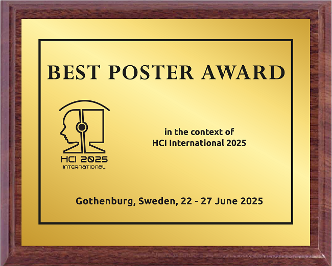 Best Poster Extended Abstract Award. Details in text following the image. Best Poster Extended Abstract Award. Details in text following the image.